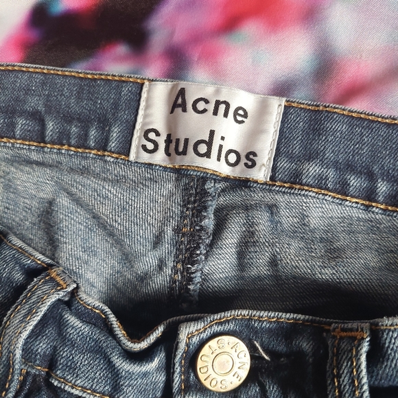 Acne Studios "Max Prince" Skinny Jeans 32x32 - Picture 5 of 6